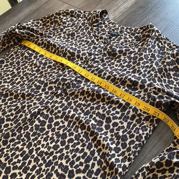 TALBOTS| animal print tunic Lp - Picture 7 of 9